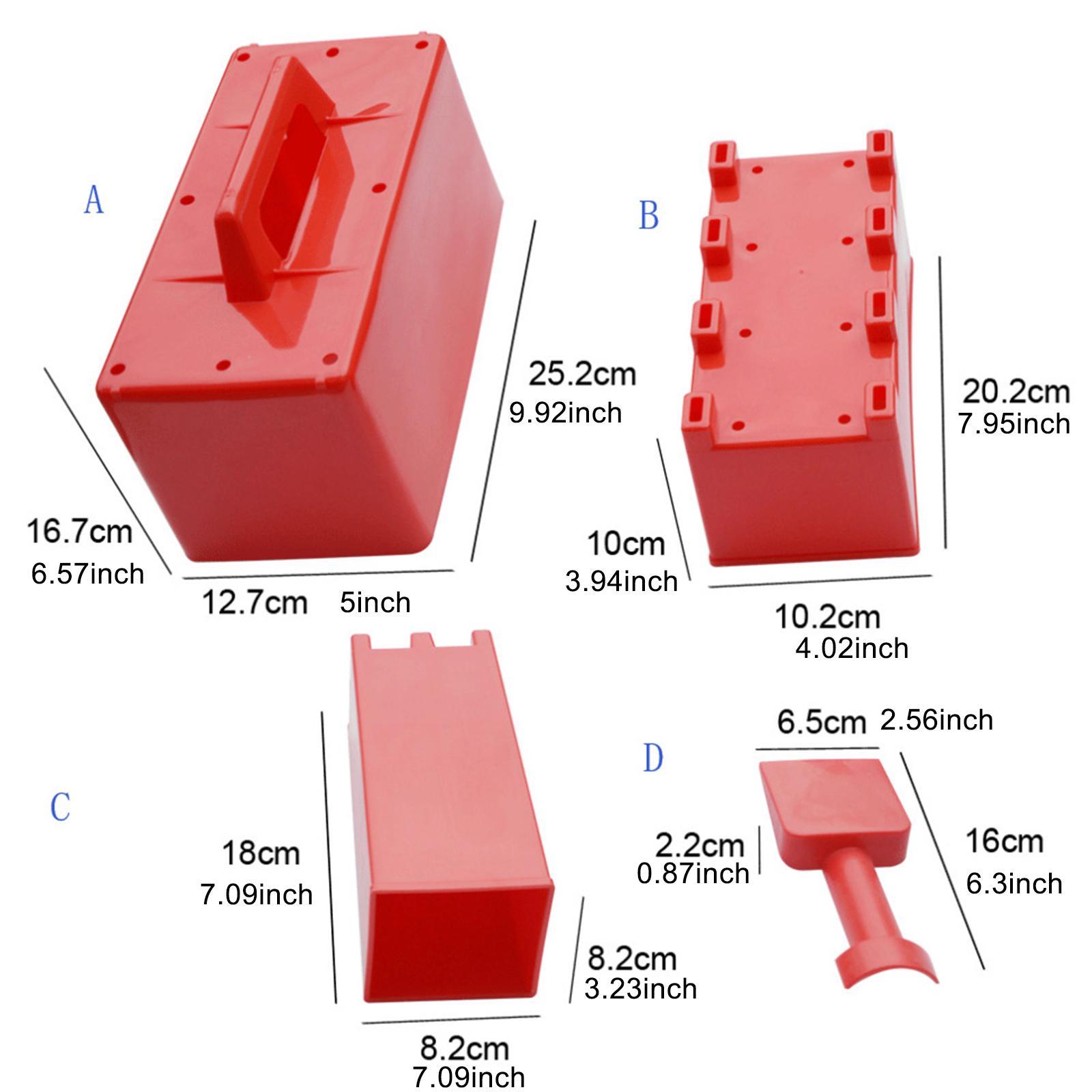 Outdoor Adventure Boys - 4 Pieces Sand Castle Mould Outdoor