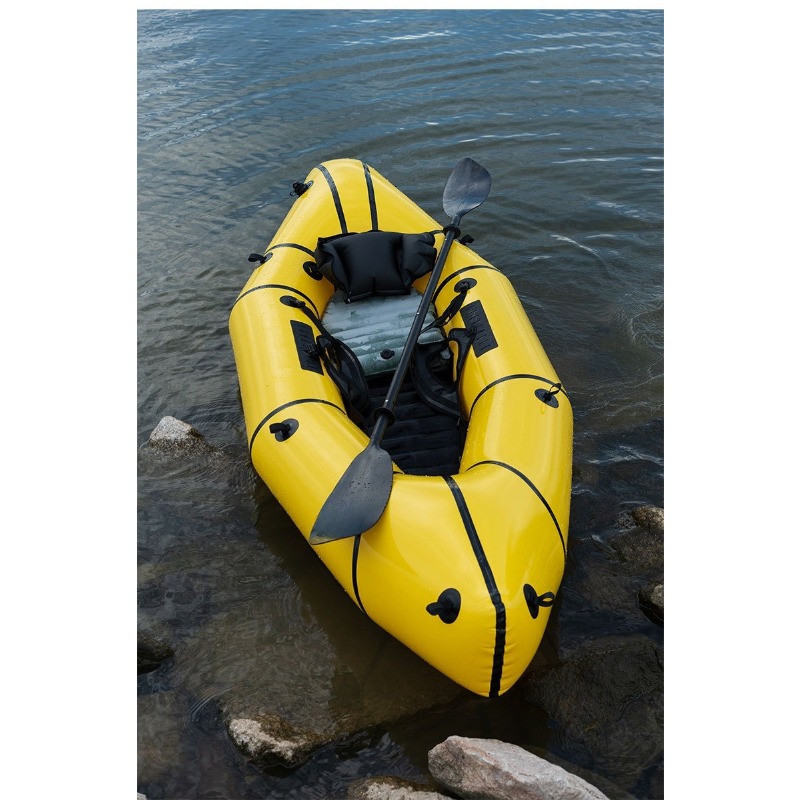 Inflatable Fishing Boat, Singl - Outdoor Adventure Rafting ulasan dan harga