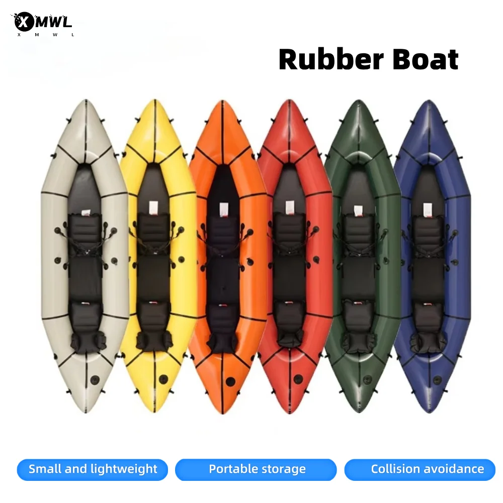 Double Kayak Ultra-light Multi - Outdoor Adventure Rafting ulasan dan harga