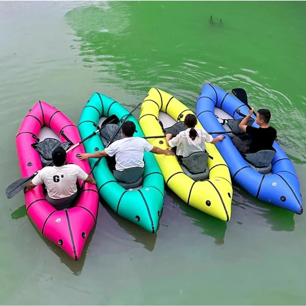 Double Kayak Ultra-light Multi - Outdoor Adventure Rafting ulasan dan harga