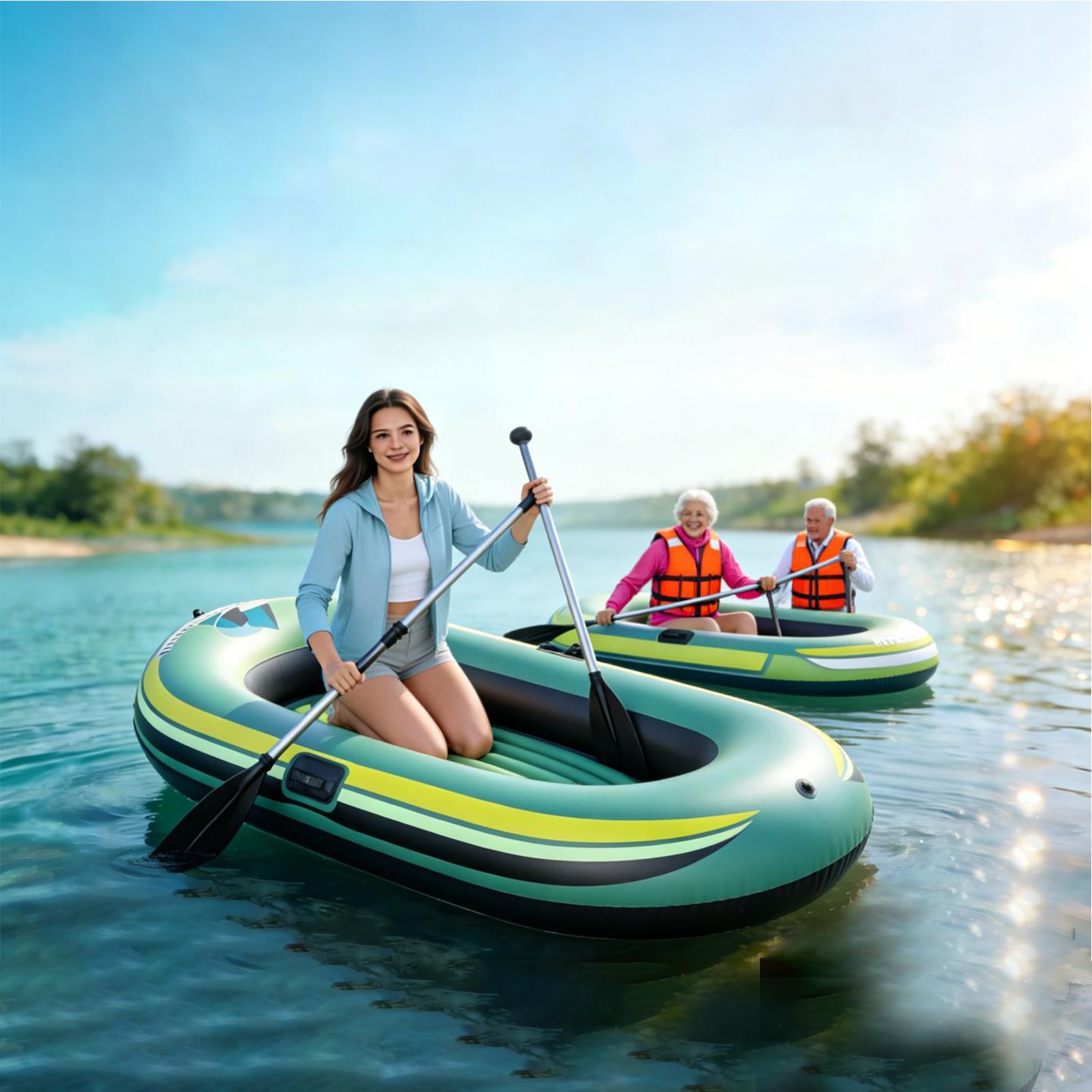 Inflatable Boat Thickened Wear - Outdoor Adventure Rafting ulasan dan harga