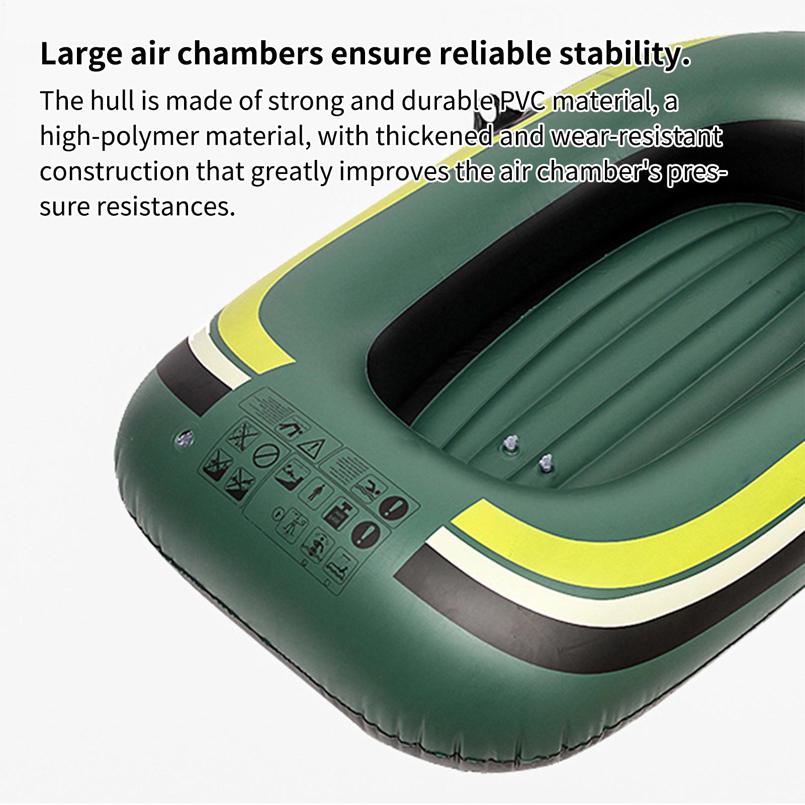 Inflatable Boat Thickened Wear - Outdoor Adventure Rafting ulasan dan harga