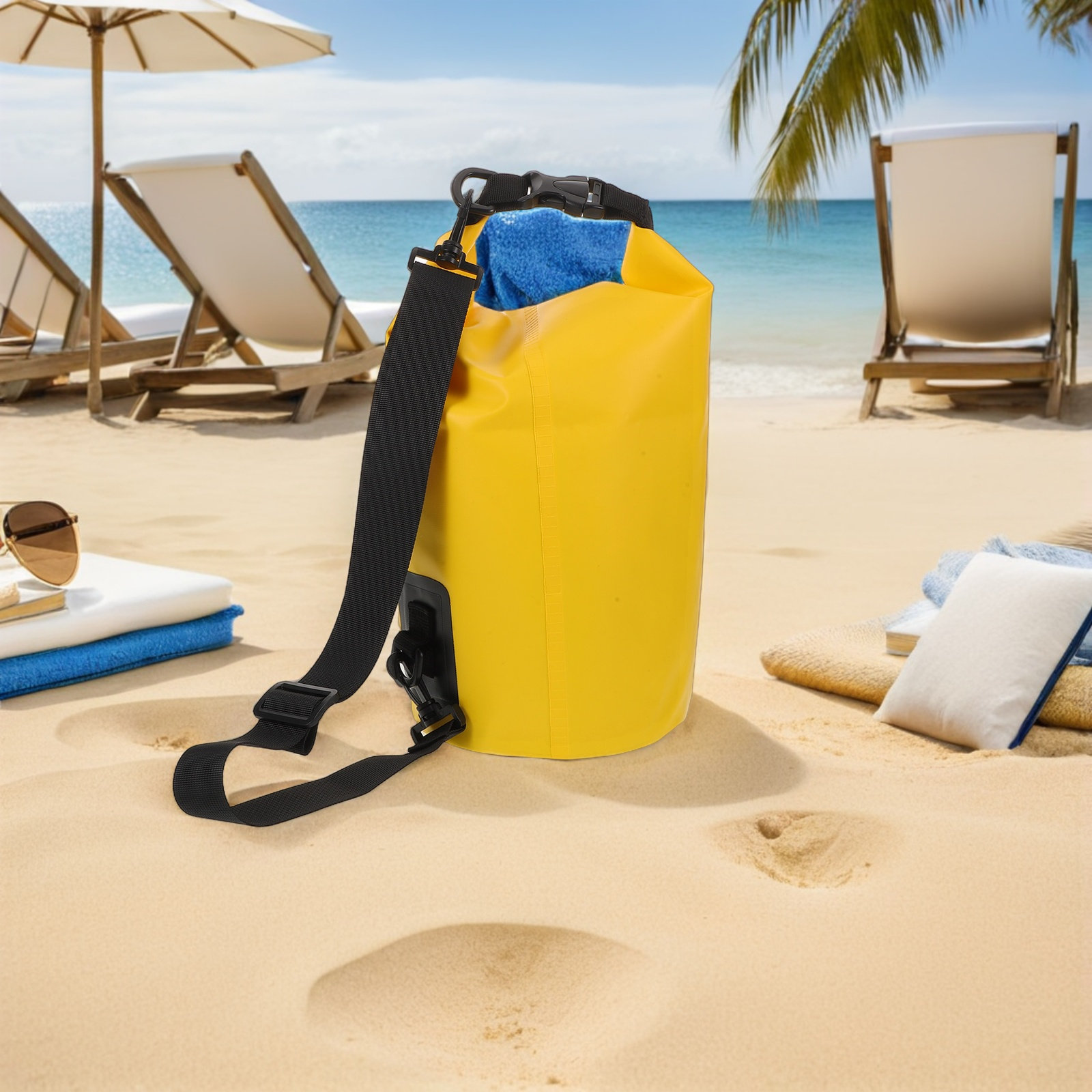 5L PVC Waterproof Dry Bag for  - Outdoor Adventure Rafting ulasan dan harga