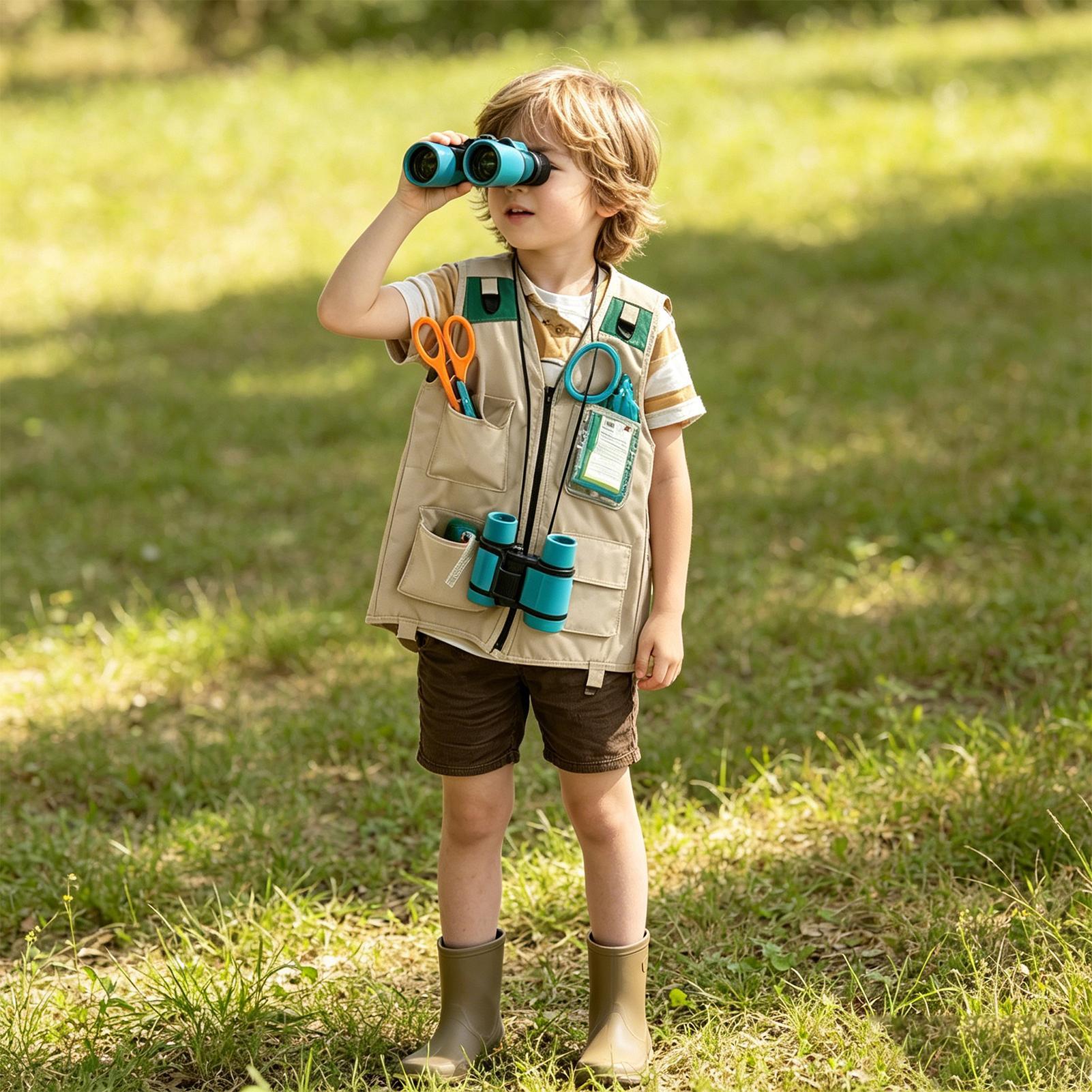 Kids Explorer Vest Safari Cost - Outdoor Adventure Boys ulasan dan harga