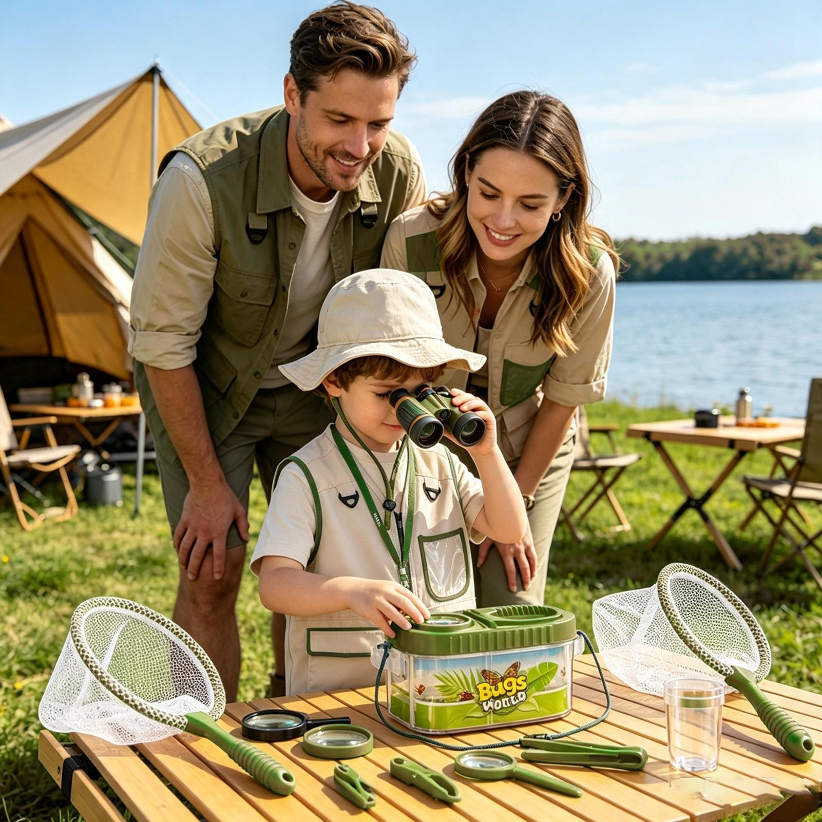 Kids Adventure Kit With Magnif - Outdoor Adventure Boys ulasan dan harga