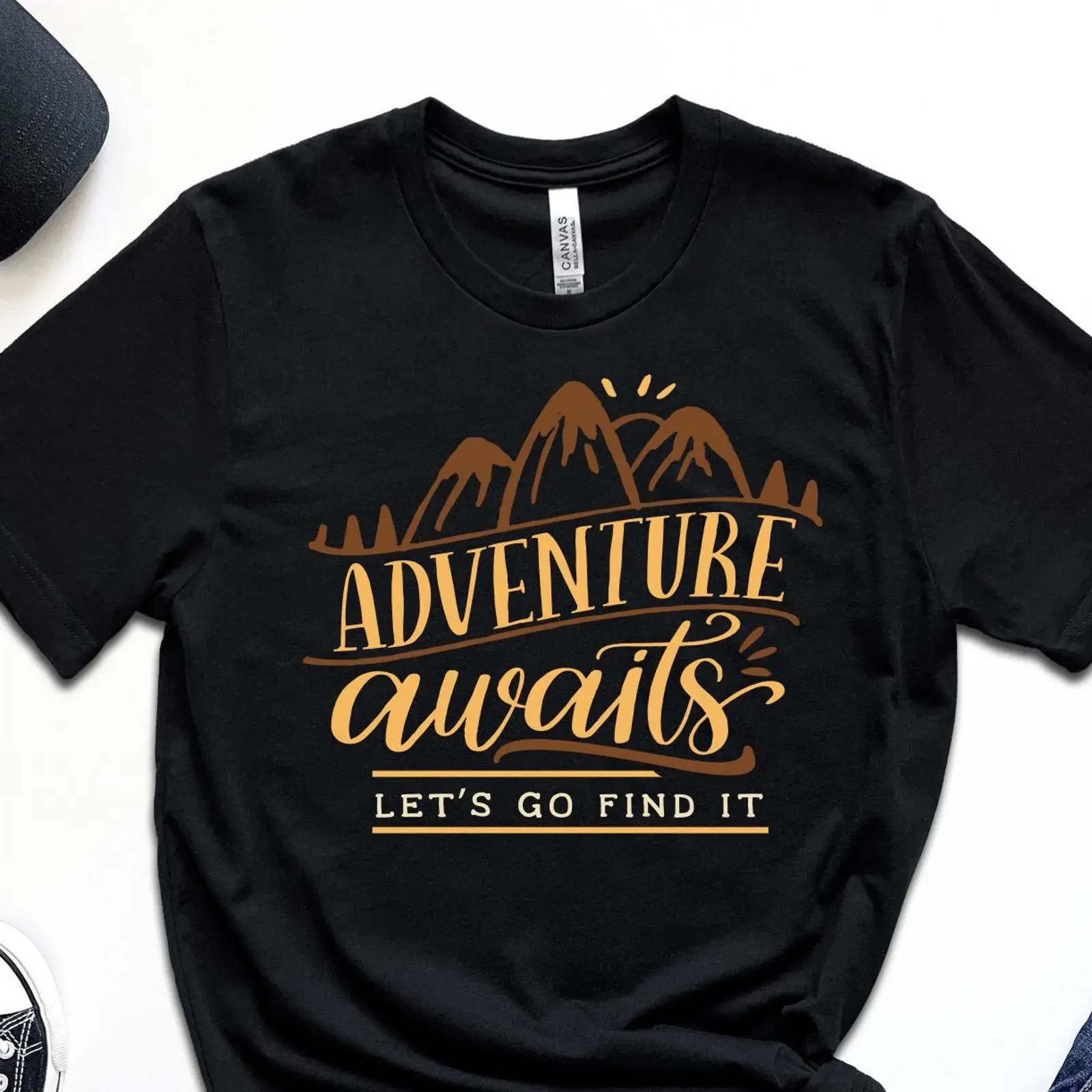 Adventure Awaits Mountain T Sh - Outdoor Adventure Vacations For Families ulasan dan harga