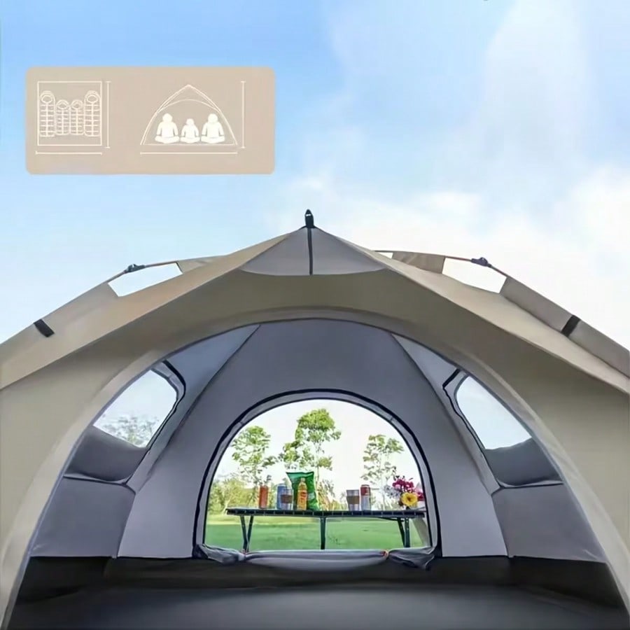 Automatic Pop-Up Camping Tent, - Outdoor Adventure Vacations For Families ulasan dan harga