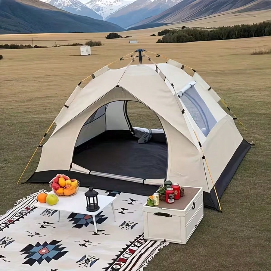 Automatic Pop-Up Camping Tent, - Outdoor Adventure Vacations For Families ulasan dan harga