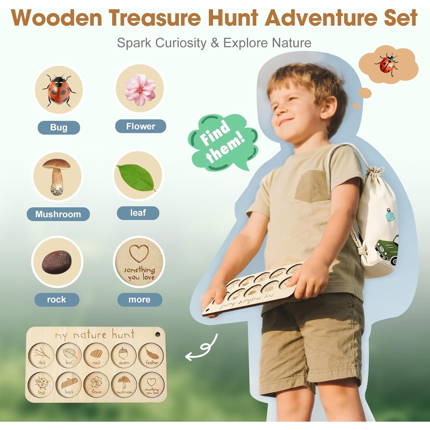 Bug Catcher Kit for Kids with  - Outdoor Adventure Boys ulasan dan harga