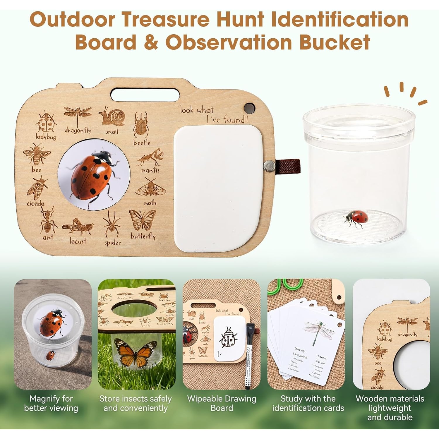 Bug Catcher Kit for Kids with  - Outdoor Adventure Boys ulasan dan harga