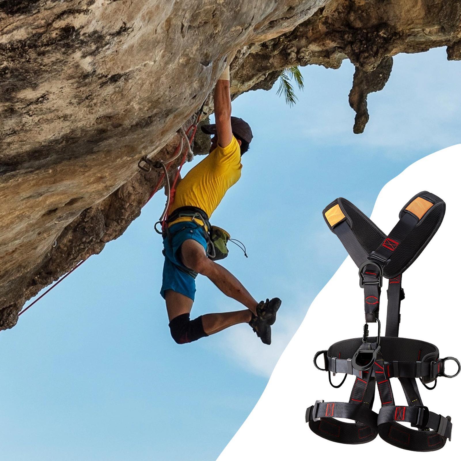 Safety Harness Fall Protection - Harness Climbing Adjustable ulasan dan harga