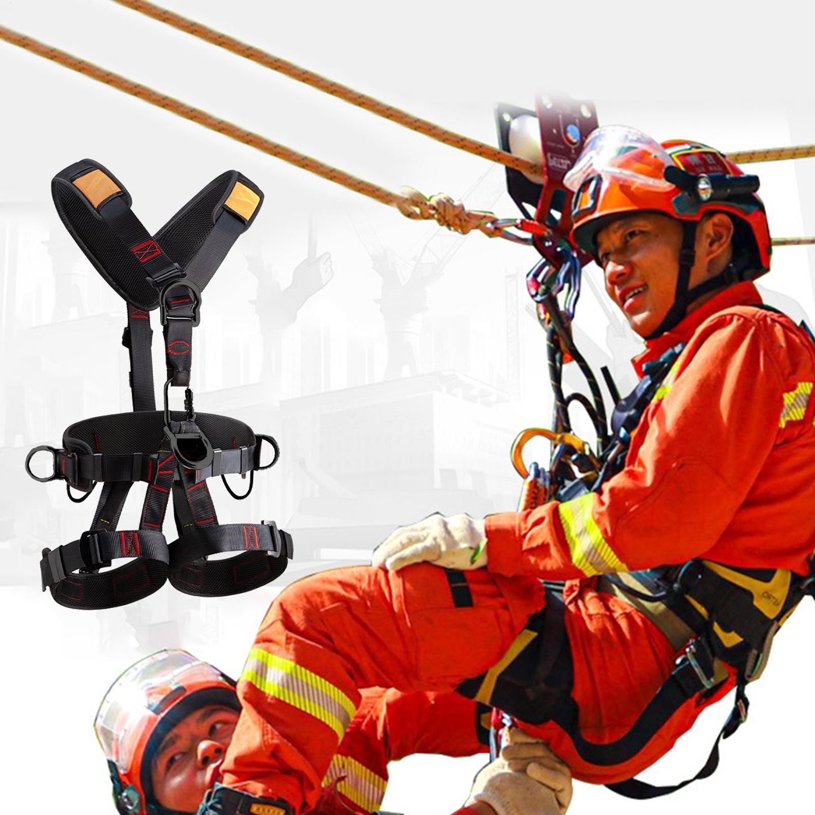 Safety Harness Fall Protection - Harness Climbing Adjustable ulasan dan harga