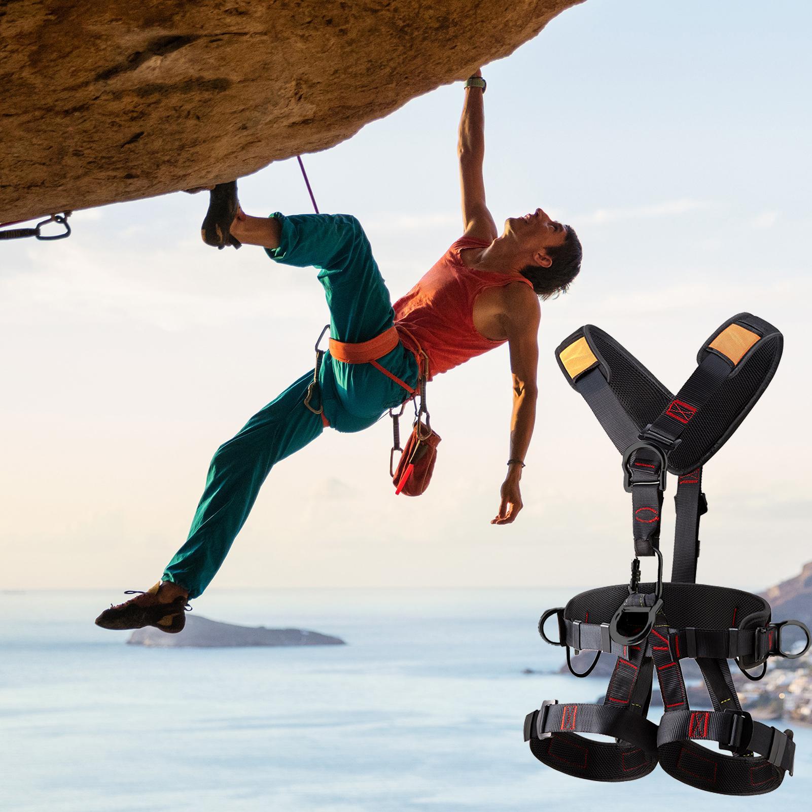 Safety Harness Fall Protection - Harness Climbing Adjustable ulasan dan harga
