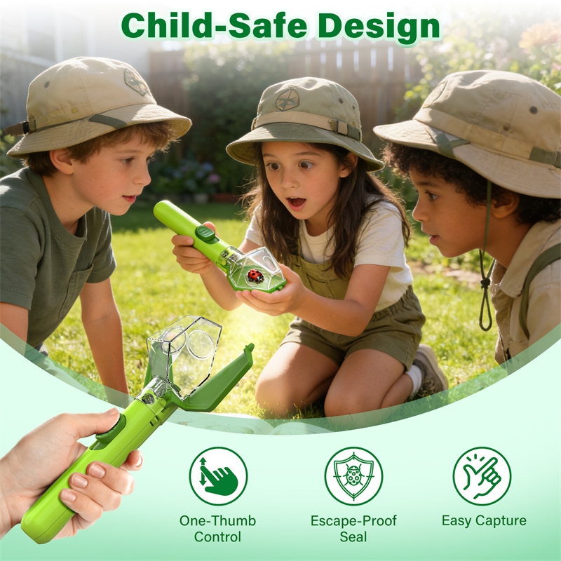 Kids Bug Catcher With 6X Magni - Outdoor Adventure Boys ulasan dan harga